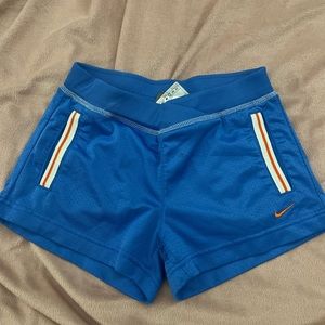 vintage nike blue shorts